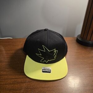 Reebok Black and Yellow San Jose Sharks Snapback Hat
